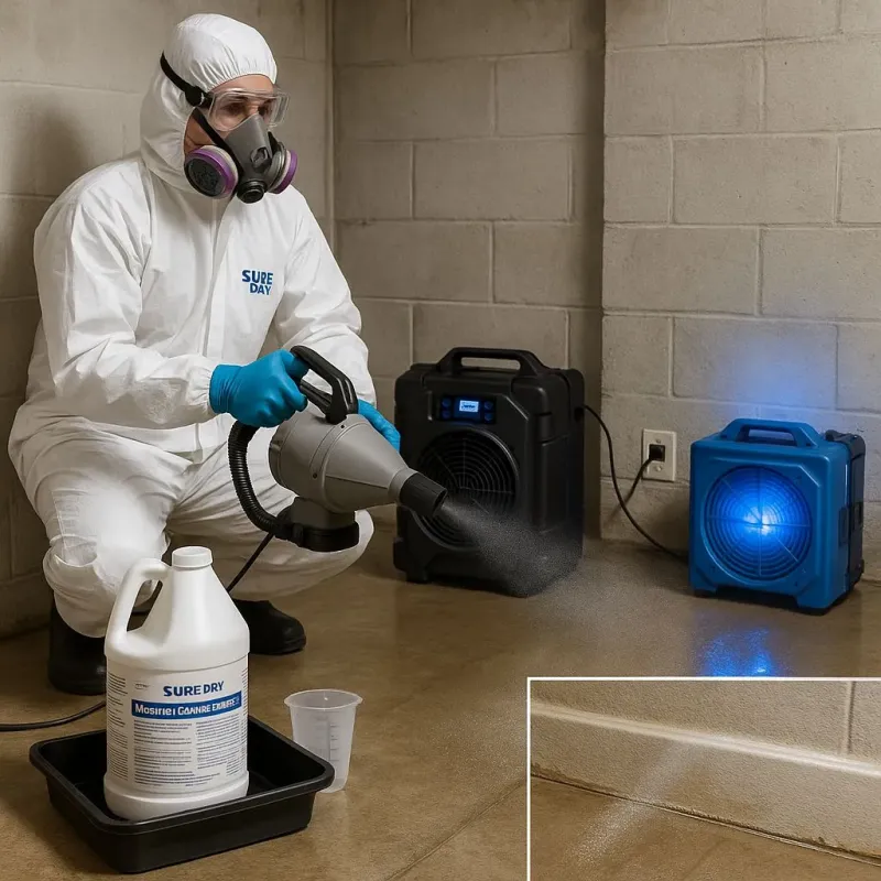 Sanitization and Odor Removal process in Hope, IN
