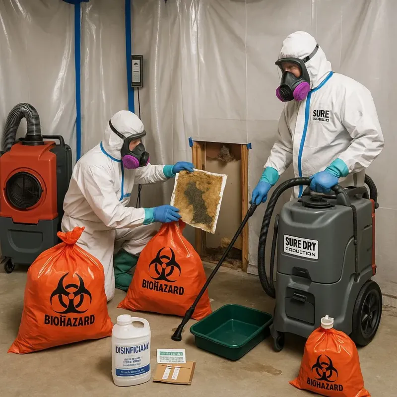 Contaminated Water Handling Protocols process in Hope, IN